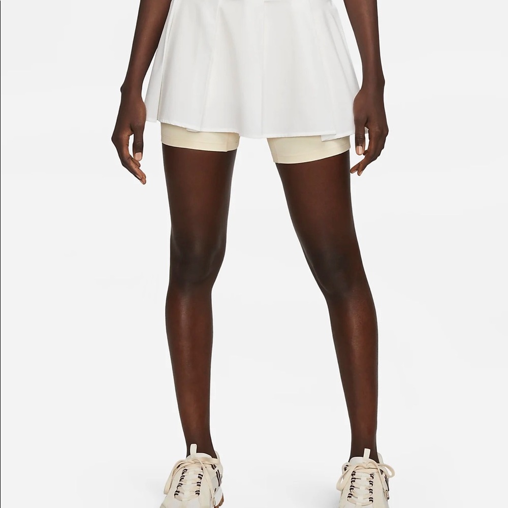 NWT Jacquemus x Nike White Pleated Mini Skort